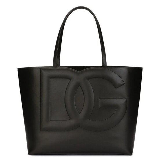 NWT ✅ Dolce & Gabbana DG Logo Medium Tote Bag ✨ NWT, COA, DUST BAG - Picture 3 of 17